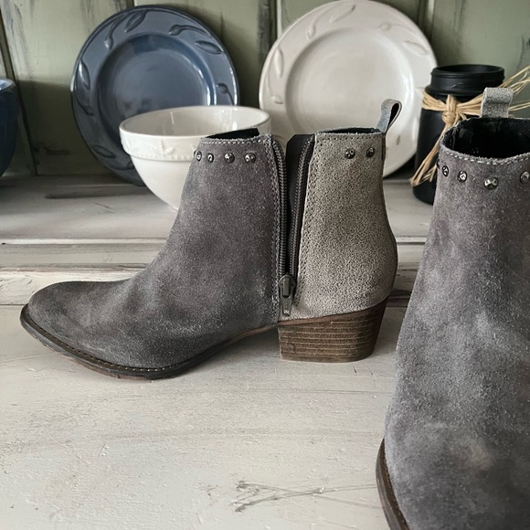Grey/silver studded booties by DIBA.True - Picture 8 of 9